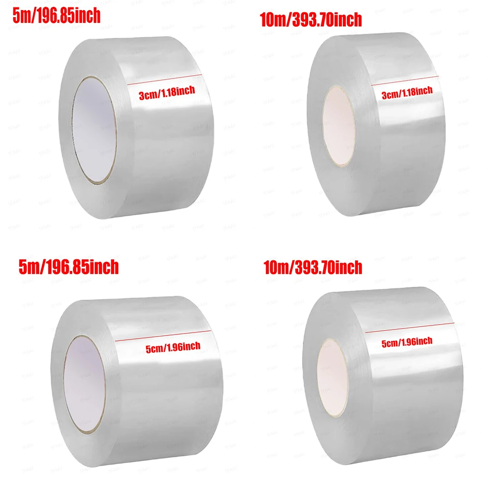 5M/10M Ultra-strong Self-Adhesive Nano Tape Single Side Waterproof Stain-Resistant Kitchen Sink Gap Caulk Strip Transparent Tape