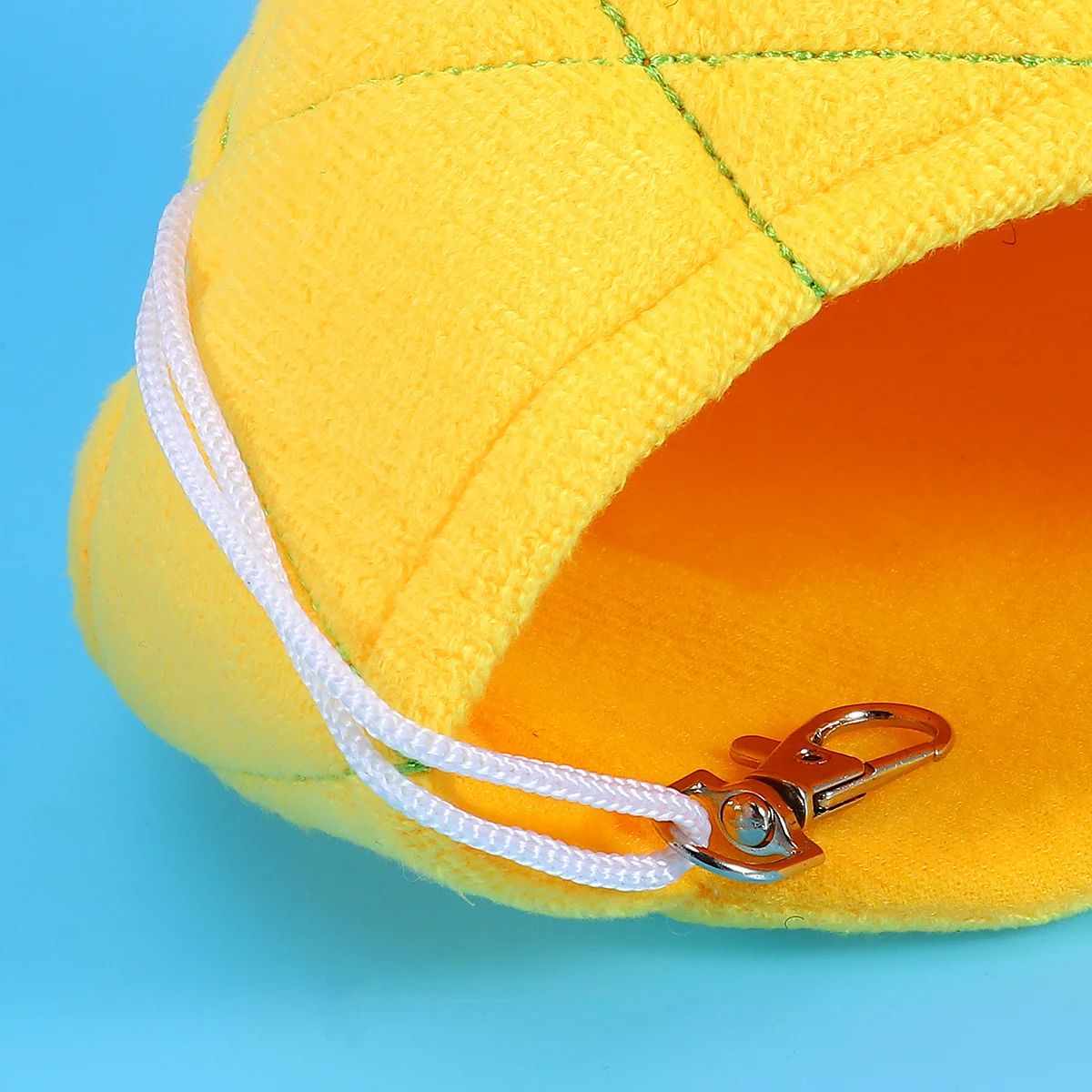 

Pet Hamster Nest Winter Warm Nest Pineapple Pattern Yellow Durable Fabric Animal Nesting Rest Hamster Cage Winter