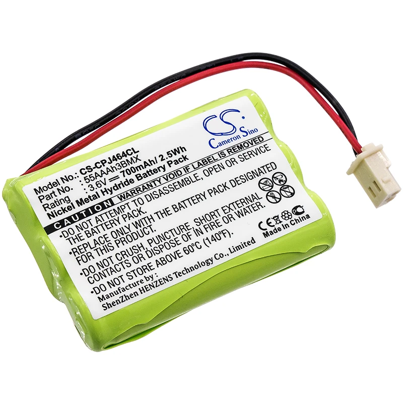 CS 700mAh Battery For Radio Shack 239104  433590  9602112  43-3590  960-2112   Sony FF2400  FF940  FF9915  GH2400C  GH2400S