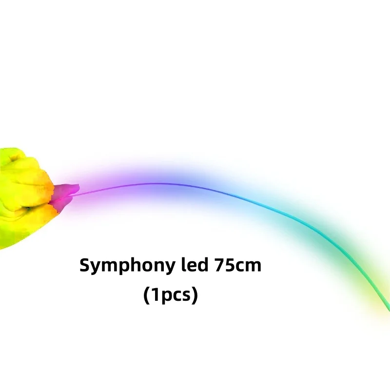 18 in 1 Symfonie Streamer Auto Omgevingsverlichting Interieur LED Acryl Strip Licht RGB 64 Kleur Decoratie Sfeerlamp APP Afstandsbediening