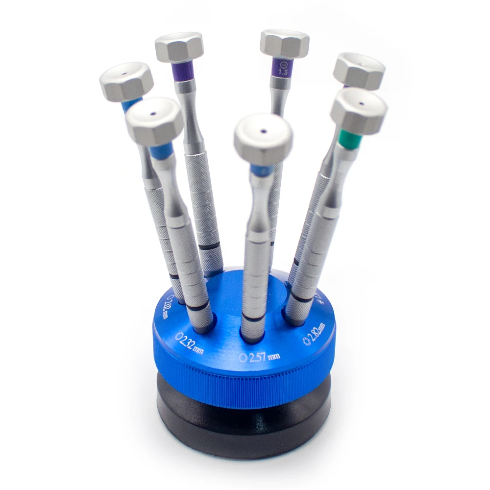 

7Pcs Glasses Screw Driver Set Spectacle Professional Screwdriver With Swivel Stand Glasses Frame Repair Tool