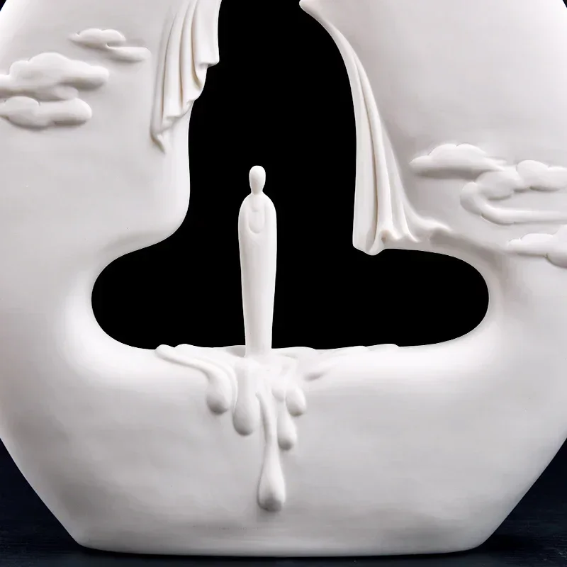 TAO Decoration Ceramic Zen Sculpture Art Creative Artware Decorations