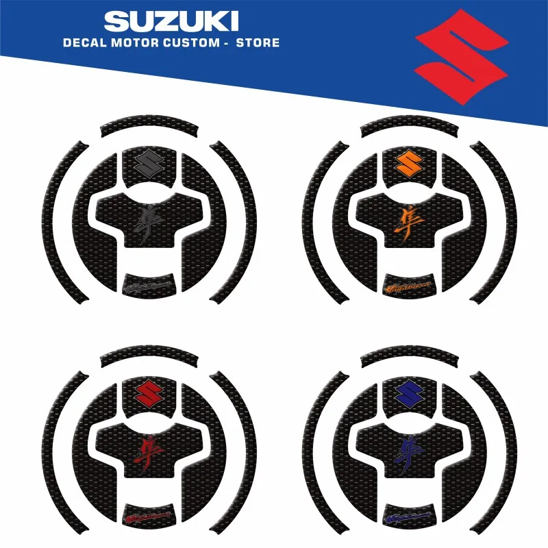 Motorcycle accessories 3D  fuel tank cover waterproof decorative protective stickers suitable for SUZUKI hayabusa gsxr1340 21-24