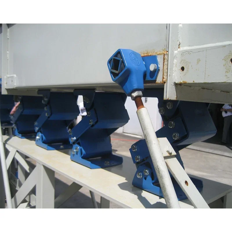 ROSTA Double Carbon Steel Shock Absorber AU38 Vibrating Screen Suspension Assembly  Sorting Machine Rubber Spring Joint!