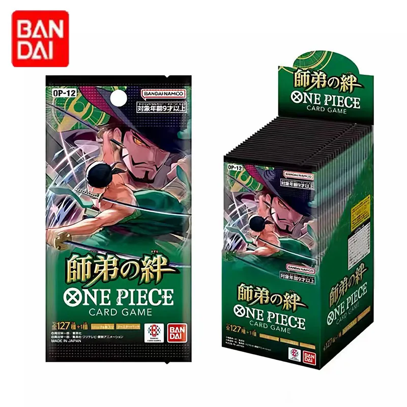 BANDAI One Piece OP12 Original Japanese OP12 The bond between master and disciple booster SP SEC SR Tcg Battle Collection Card