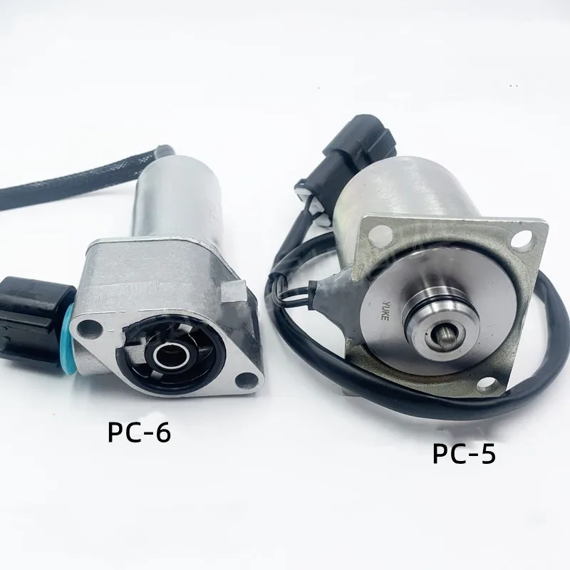 Excavator accessories Komatsu PC60 100 120 200-5-6 small head 4D95 main pump hydraulic pump solenoid valve