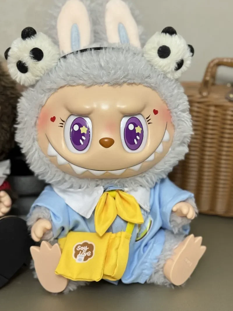 38 cm Mokoko Oogstickers Voor Labubu Oogmake-up Kleur Valse Wimper Maatwerk Prachtige Prachtige Stickers Pop Accessoires