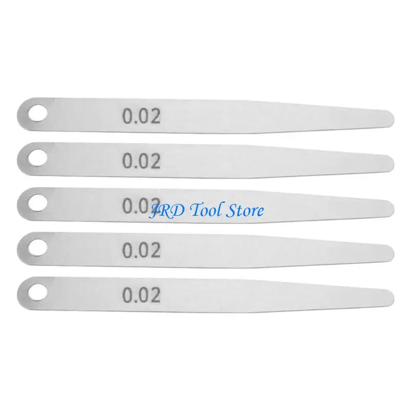 A2UD 5x Feeler-Gauges Thickness Metric-Filler Feeler-Gauges For Measurement Tools