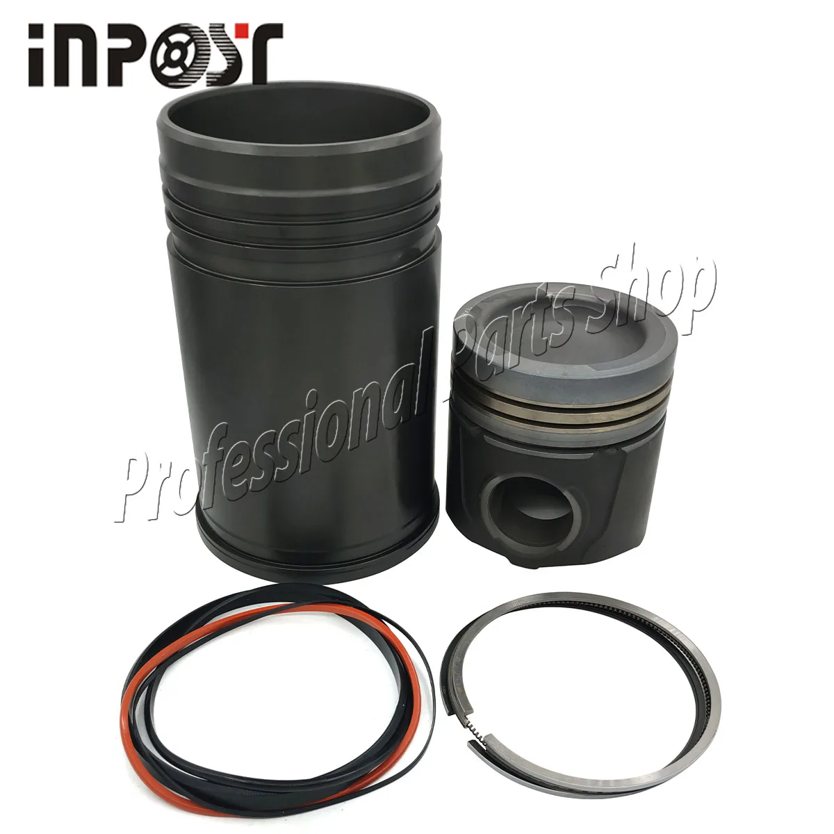 

KTA50 K50 Cylinder Liner Kit Ring Piston Set 3022157 3007525 3630916 4089500 for Cummins Engine K Series