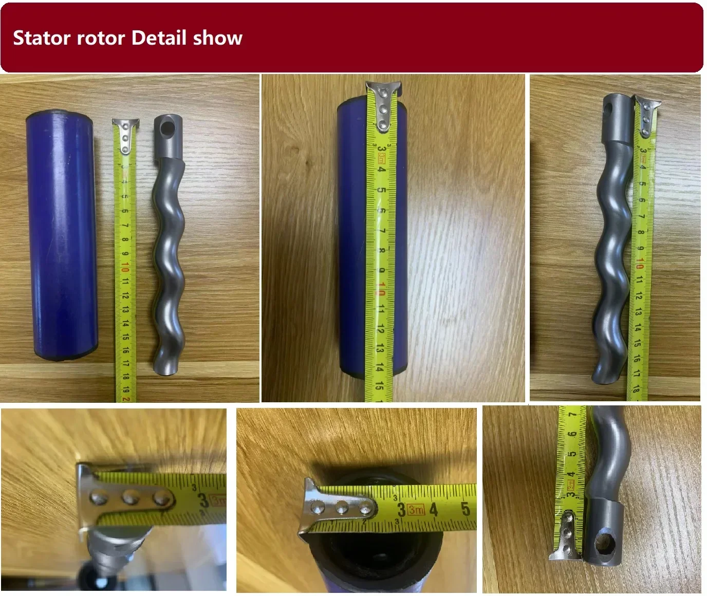 D6-3 D7-2.5 D8-2 مضخة الآبار الغاطسة المسمار المضخة الدوارات والكهرباء المسمار المضخة الجزء الثابت
