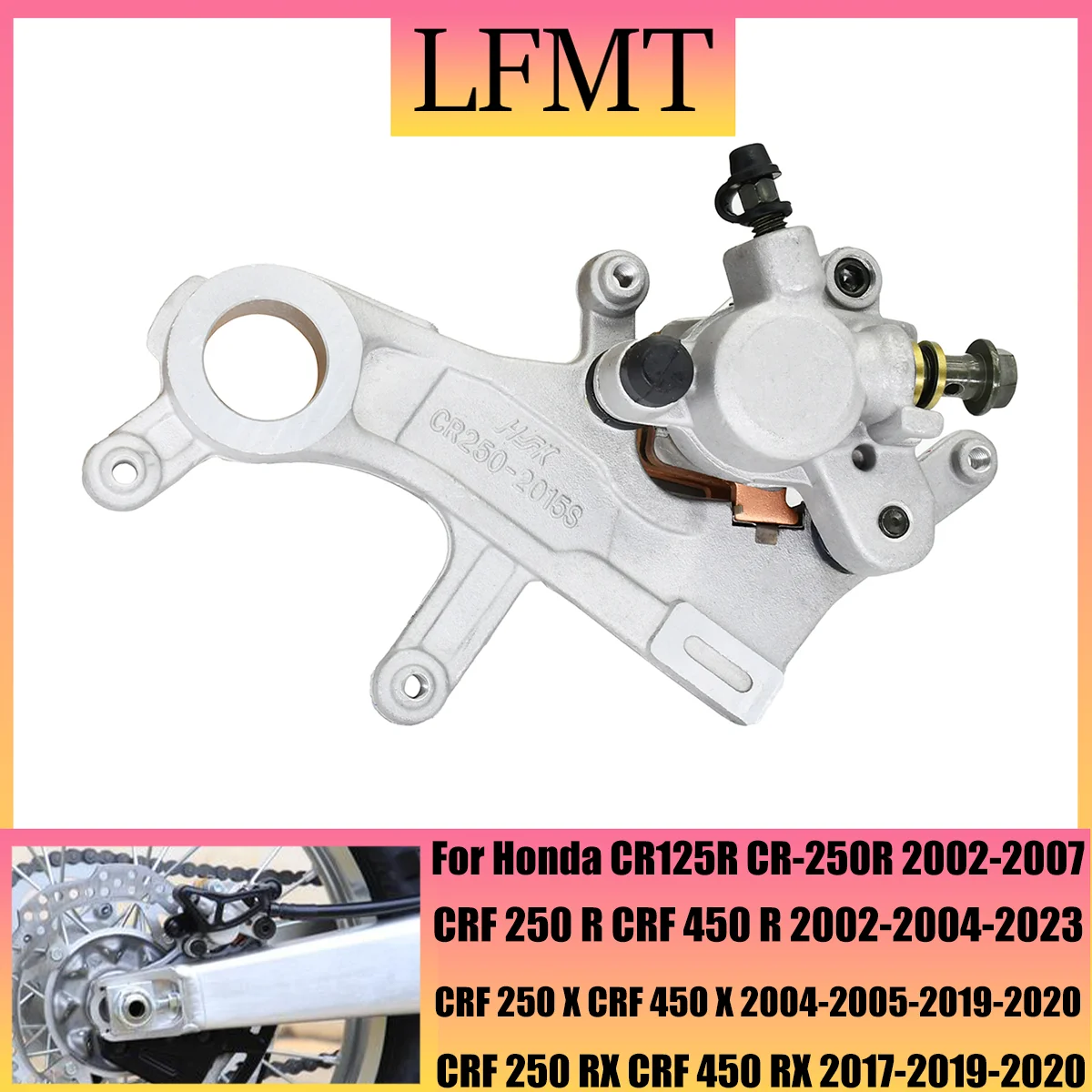 

Motorcycle Front Disc Brake Assembly Hydraulic Brake Caliper Cylinder For Honda CRF250R CRF450R CRF250X CRF450X CRF 250RX 450RX