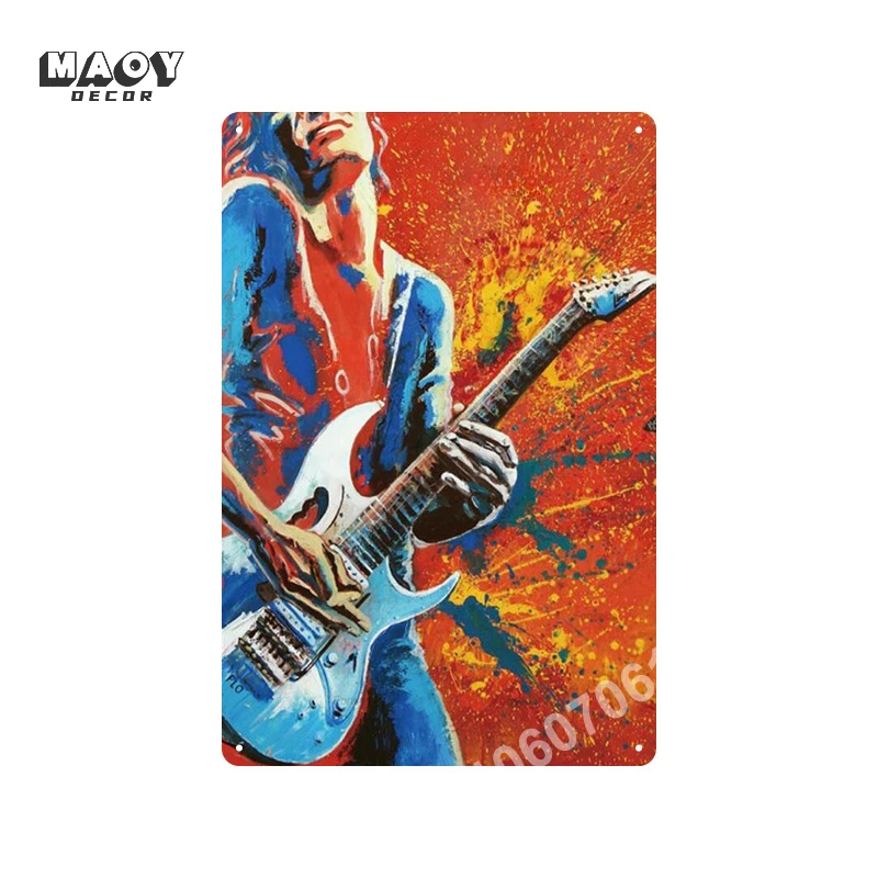 Signs موسيقى الروك معدن القصدير علامات ، ملصقات المنزل ، غرفة المعيشة جدار الفن ديكور ، غرفة نوم ، لويحات المدخل ، المرآب نادي بار لوحة
