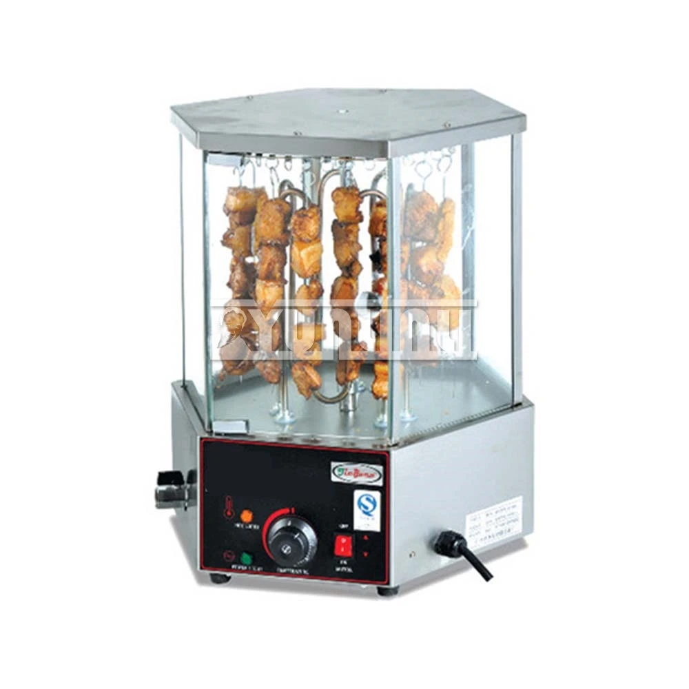 Commercial Chicken Wings Rotating Machine Lamb Skewers Grill Fully Automatic Corn Barbecue Oven Griglia