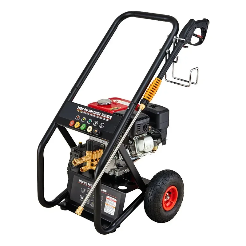 

High Pressure Washer 6.5hp Gasoline Power Vertical Pump Cleaner Machines Gasoline High Pressure Washer