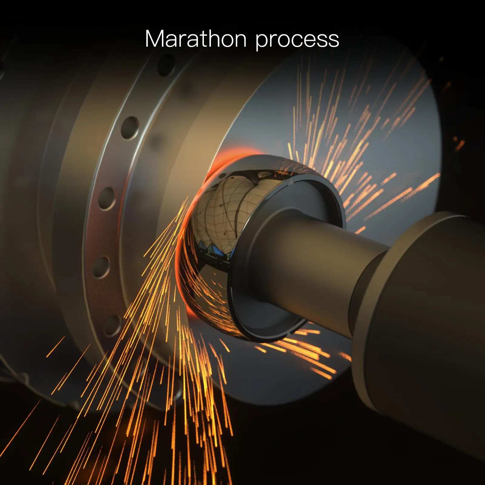 R4 Ceramics Calling Ring Access Control Smart Ring With NFC Contactless Payment for Women