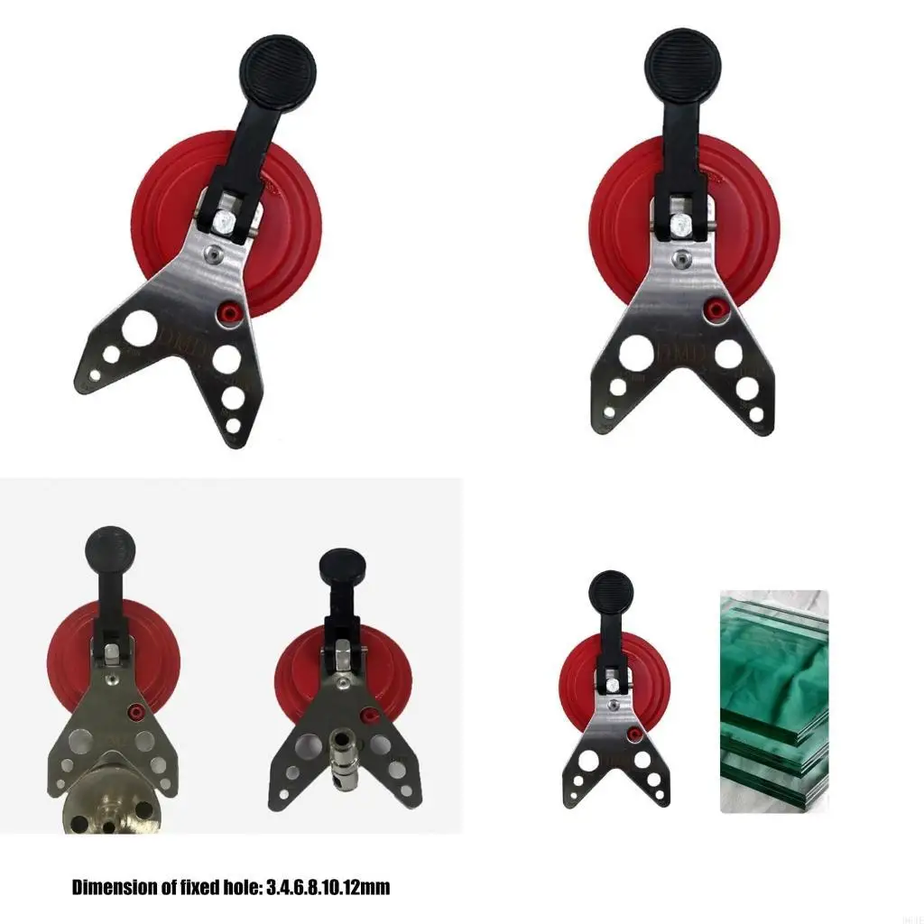 964E GRANITETS فعال ودليل حفر البلاط مع أداة وضع حفر قاعدة الشفط لإنشاء ثقب آمن ودقيق