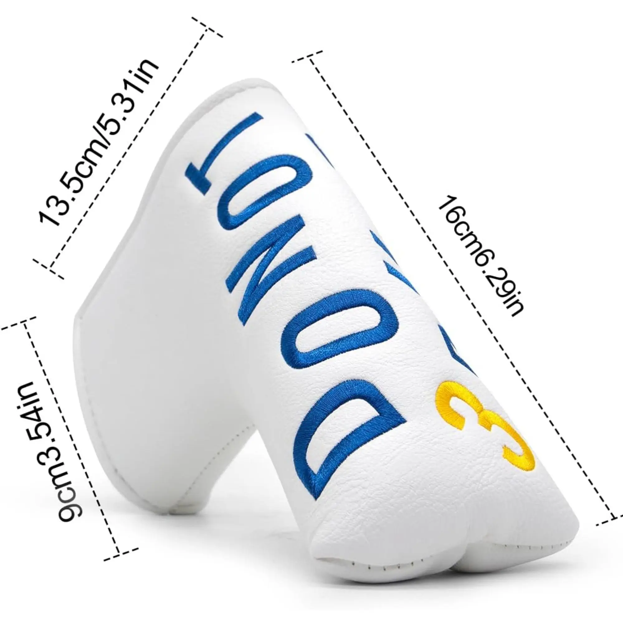 Funny Golf Mallet Blade Putter Cover Golf Club Cover with Velcro Closure, Gift Golf Accessories for Men Golfers Dad