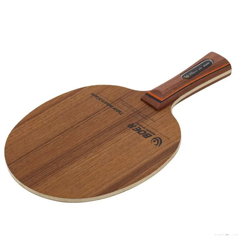 Base de hoja de tenis de mesa profesional, paleta de Ping Pong de alta velocidad, tabla inferior, mango de palo