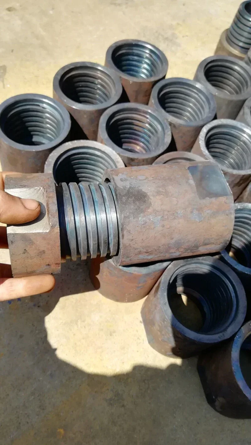 Water well drill bit drilling rig fittings drill pipe joint taper joint  pipe thread joint of hydraulic drill geologist