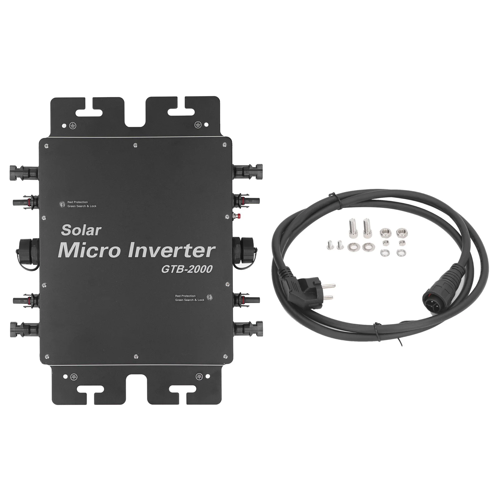 ソーラーグリッドタイインバーター 2000W MPPT WiFi制御 防水 パワーソーラーグリッドタイインバーター ソーラーインバーター