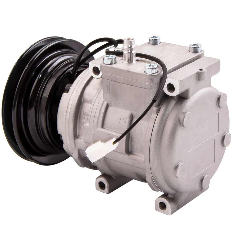 10PA15L 12V Air Conditioning AC Compressor For Toyota Landcruiser HZJ80R HDJ100R HZJ105R 4.2L 6cyl Diesel