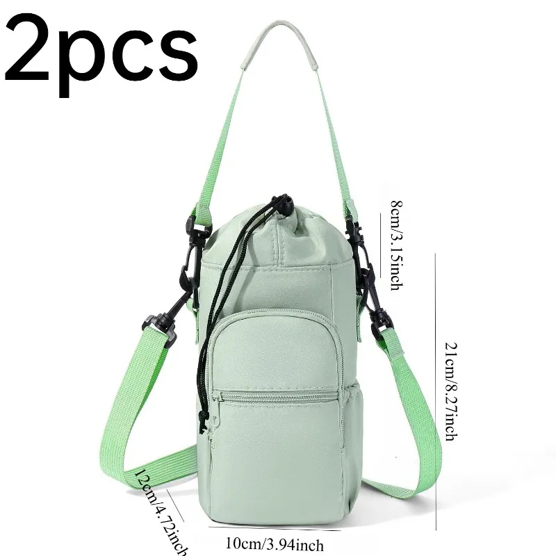 2pcs Water Bottle Crossbody Ba - Portable Bottle Warmer 리뷰 및 가격
