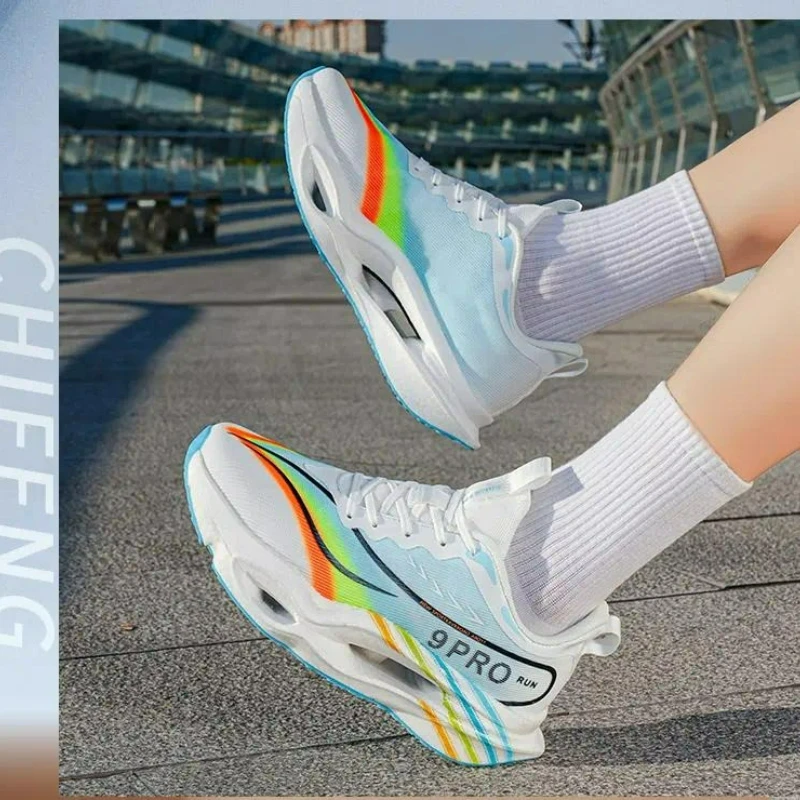 Carbon Board Marathon Running Shoes Men Comfortable Athletic Women's Sneakers Breathable Walking Basketball Sneakers Men