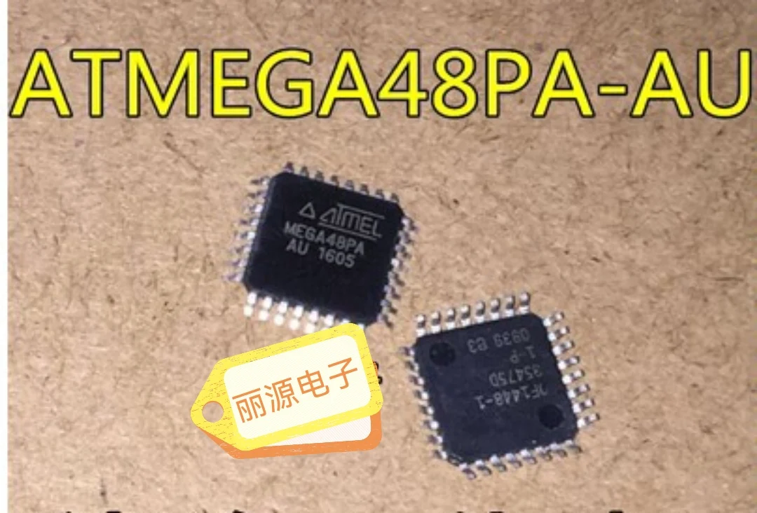 2-5PCS ATMEGA48PA-AU ATMEGA48 QFP32 SMD microcontrolador de 8 bits em estoque