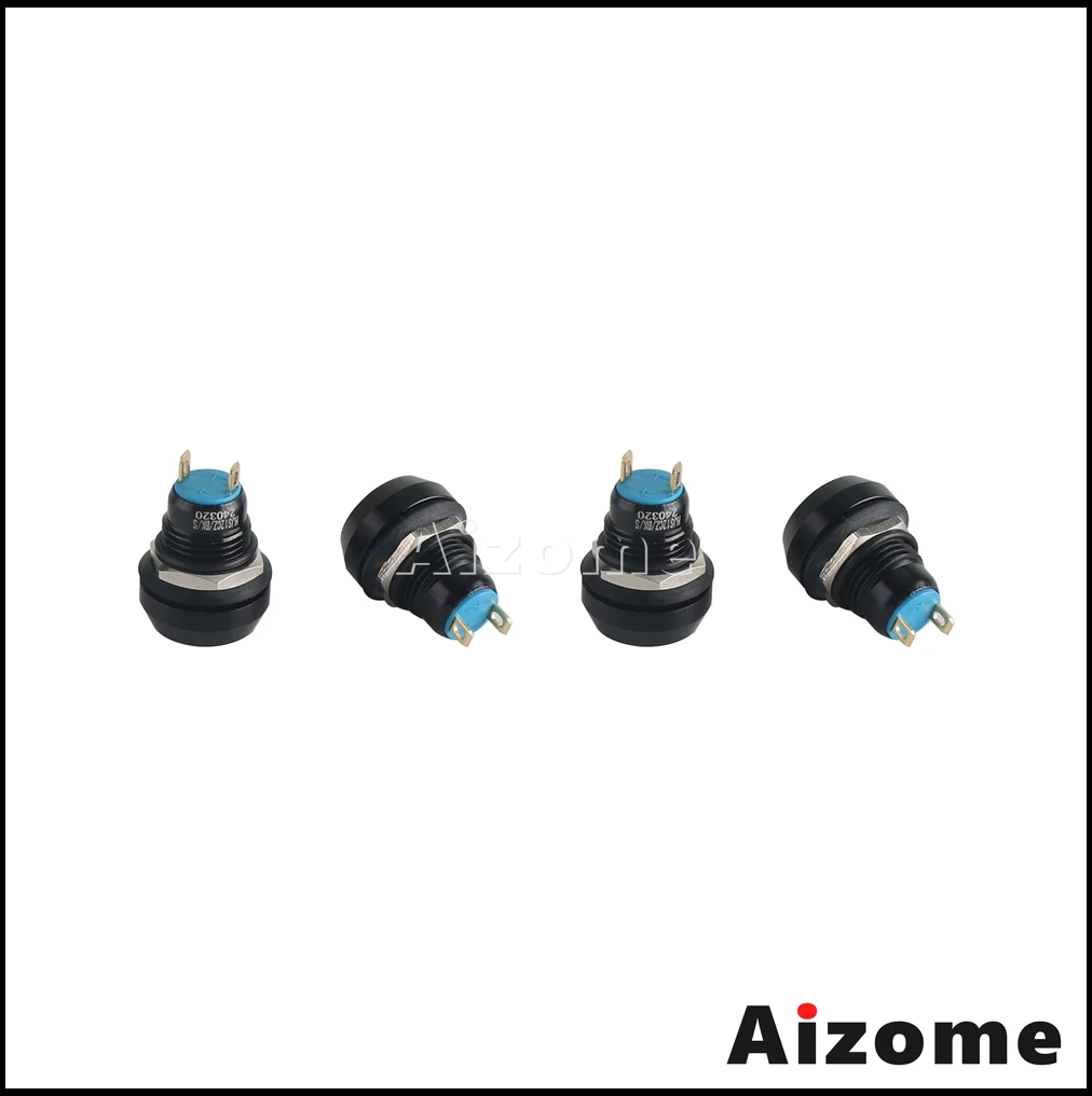 12mm Universal Motorcycle Handlebar Control Self-Locking Switch Button Replace Accessories For Harley Street Sportster Softail