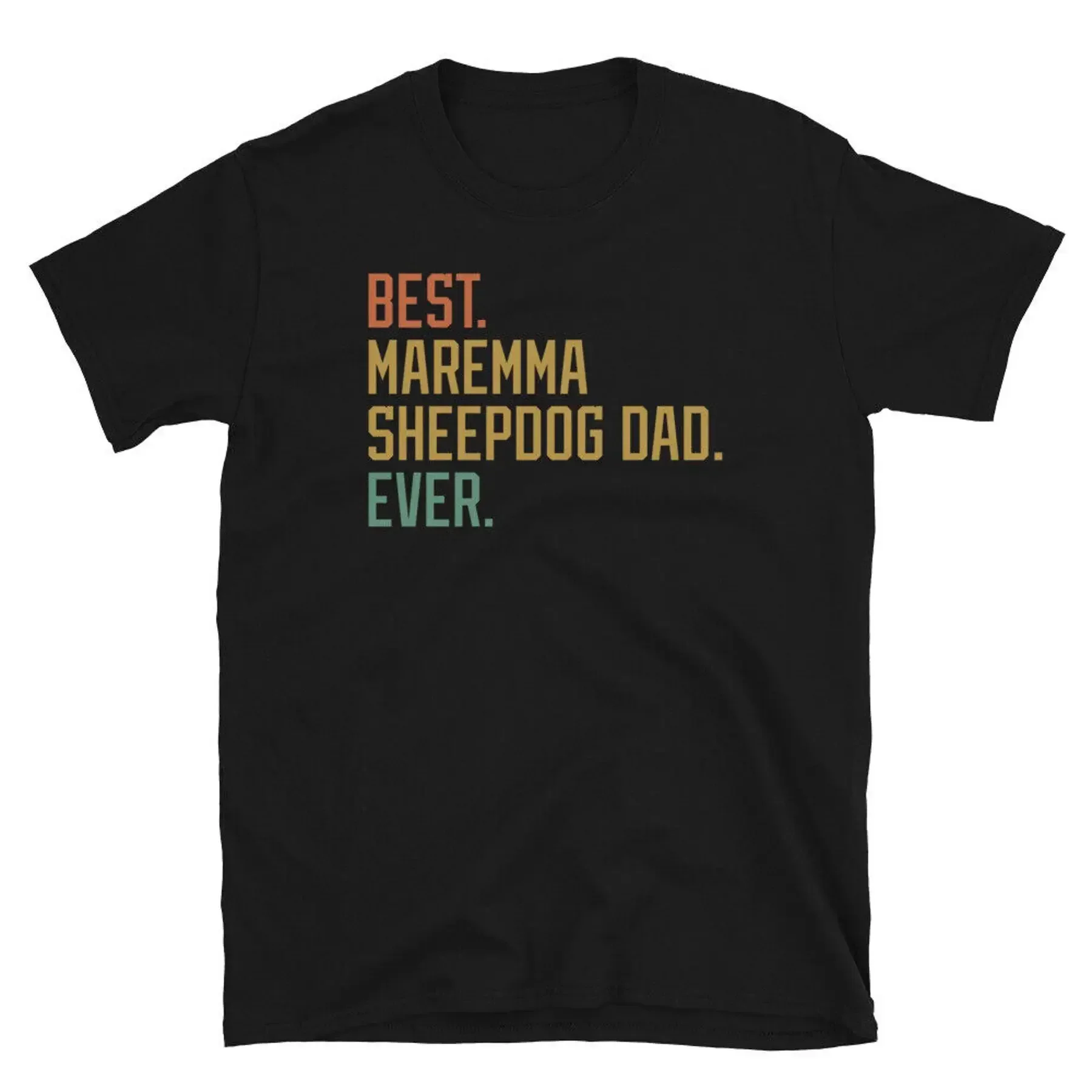 Best Maremma Sheepdog Dad Ever Dog Breed Puppy Short Sleeve Unisex T Shirt