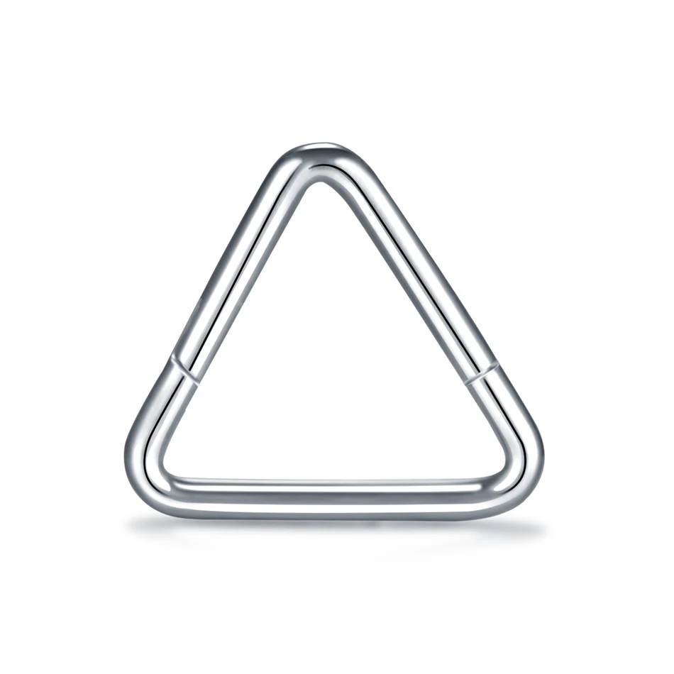 1 Stuk Titanium Scharnierende Segment Neus Ring Oorringen Voor Vrouwen Hart Ster Kraakbeen Helix Piercing Oor Tragus Piercing Sieraden