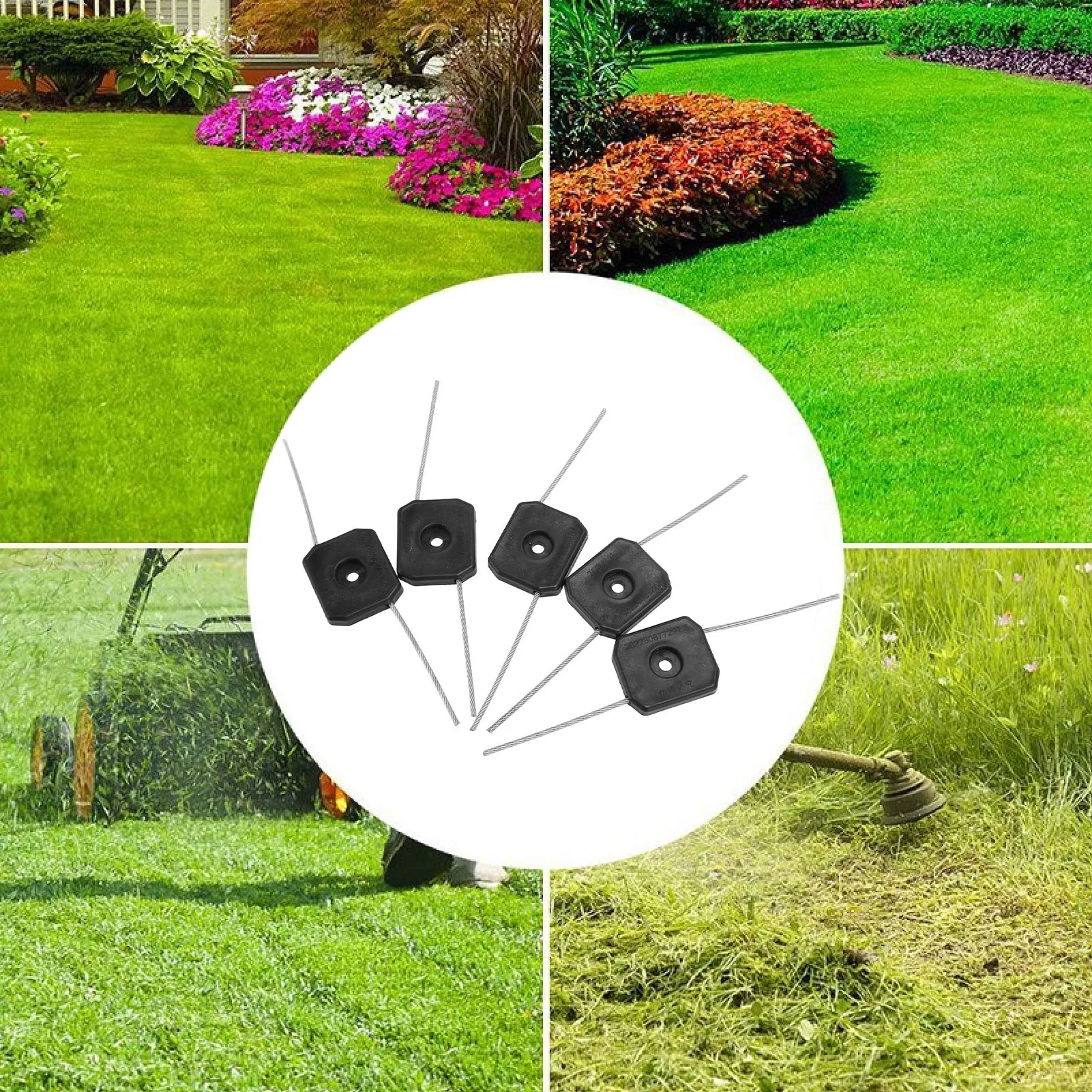 

5PCS String Trimmer Head Trimmer Head Trimmer Head Replacement String Trimmer Head 150mm Trimmer Line Garden Tool Accessories