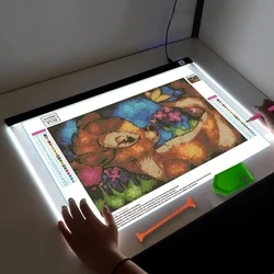 A4/A5 Level Three-level Dimming LED Drawing Copy Board Creative Children's Toys Painting Growth Educational Toy Gift