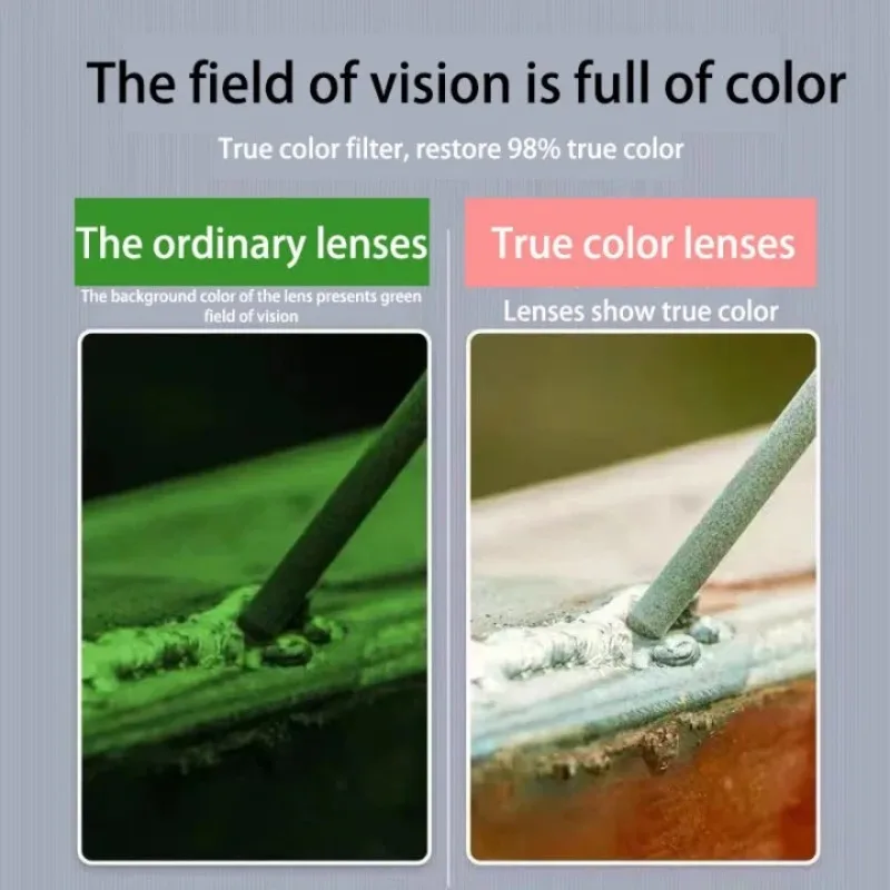 مكافحة وهج نظارات لحام التلقائي سواد قناع لحام حماية العين نظارات لحام لحام نظارات حماية العين أدوات