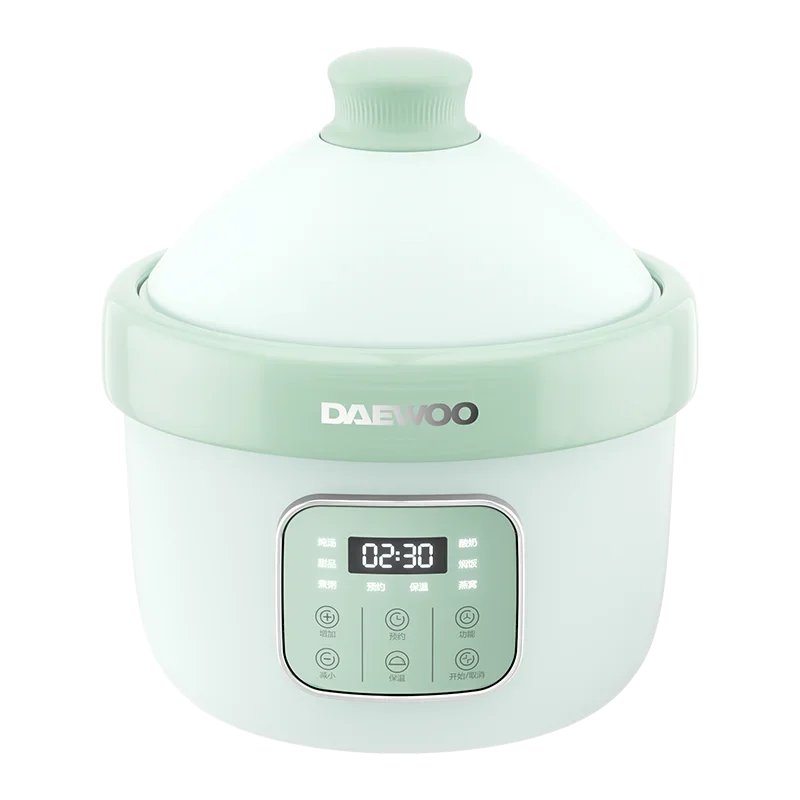 220V Versatile Slow Cooker for Baby Food and Soups with Unique Water Separation Design