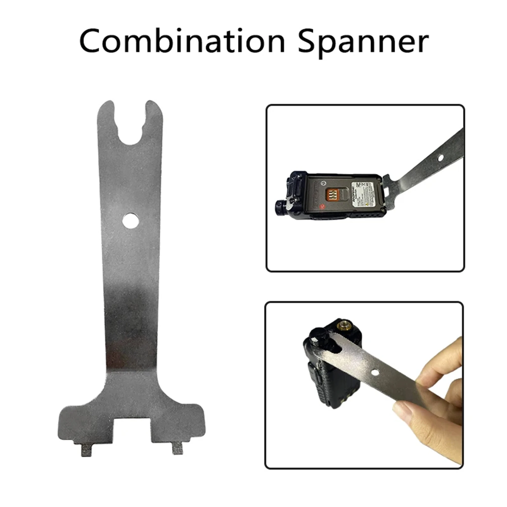 Combination Spanner + X Key Wrench Repair Tool Compatible with Kenwood Motorola GP88 GP328 ICOM BaoFeng Quansheng TYT Ham Radio