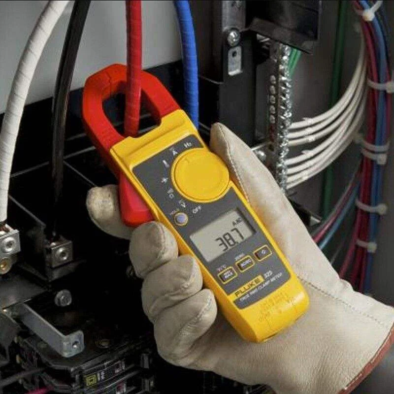 فلوك 323/325 صحيح RMS التيار المتناوب/تيار مستمر المشبك متر الجهد ، الحالي ، المقاومة ، مكثف ، اختبار التردد ، أداة القياس الكهربائية #5