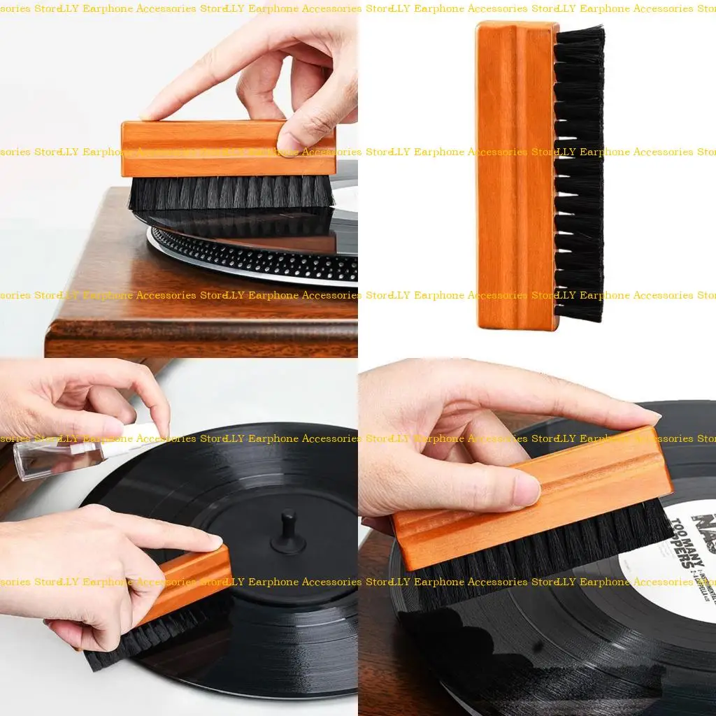 

462E Professional Record Cleaner with Handle Remove Dust and Static Long lasting