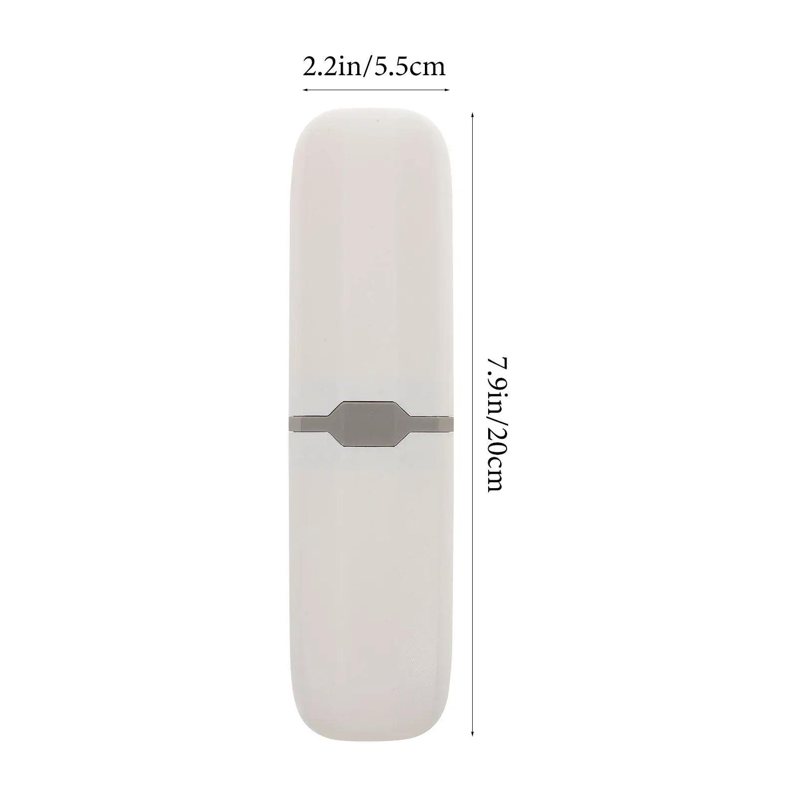 2Pcs Toothbrush Holder Travel Storage Box Compact Capsule Case for Outdoor Camping Hiking Keeps Brushes Clean Tidy Bpa Free