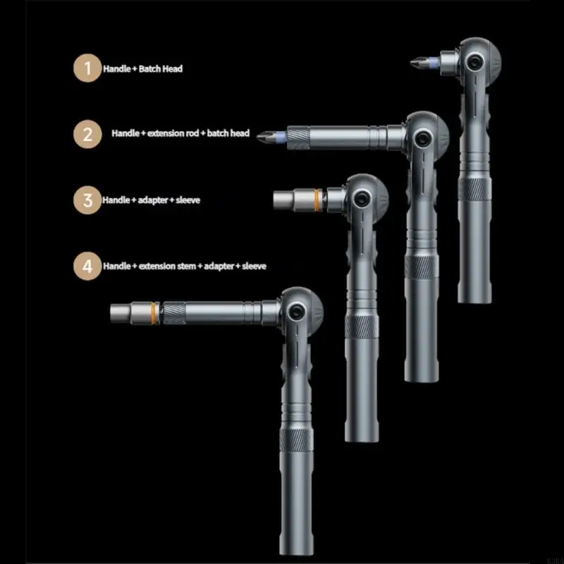 K3KA كاملة 40piece من مفك البراغي المطبخ مجموعة من الصلب الأسنان الدقيقة #6