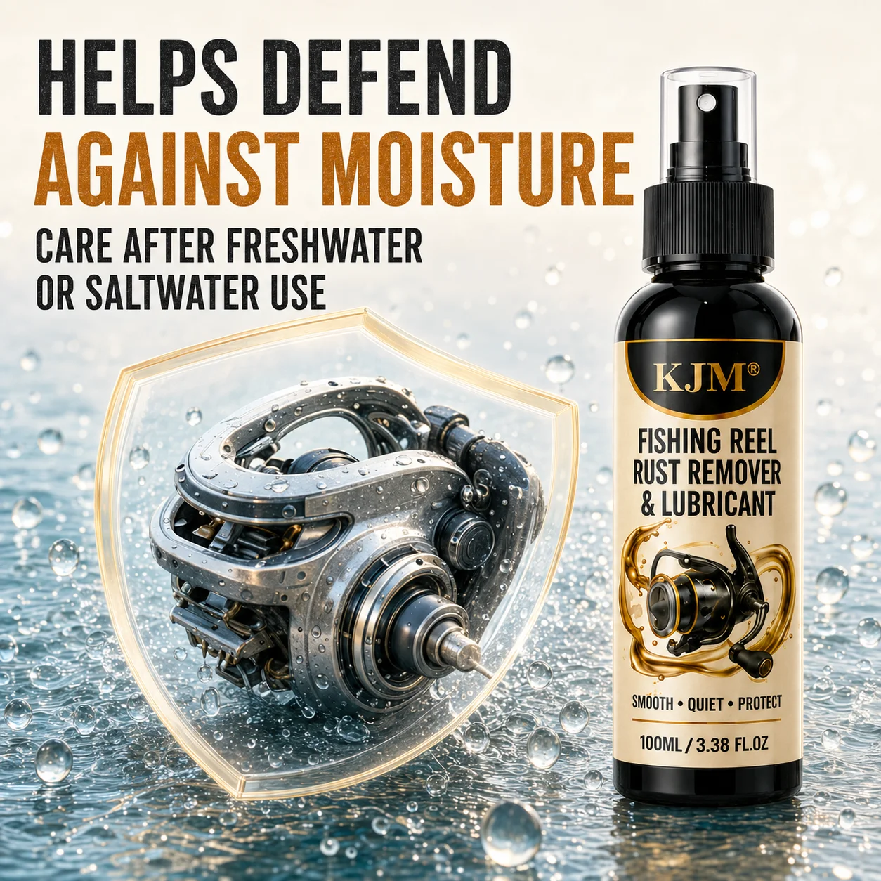 KJM Multi Purpose Oil Spray 10 - огляд і ціна Reel Lubricant