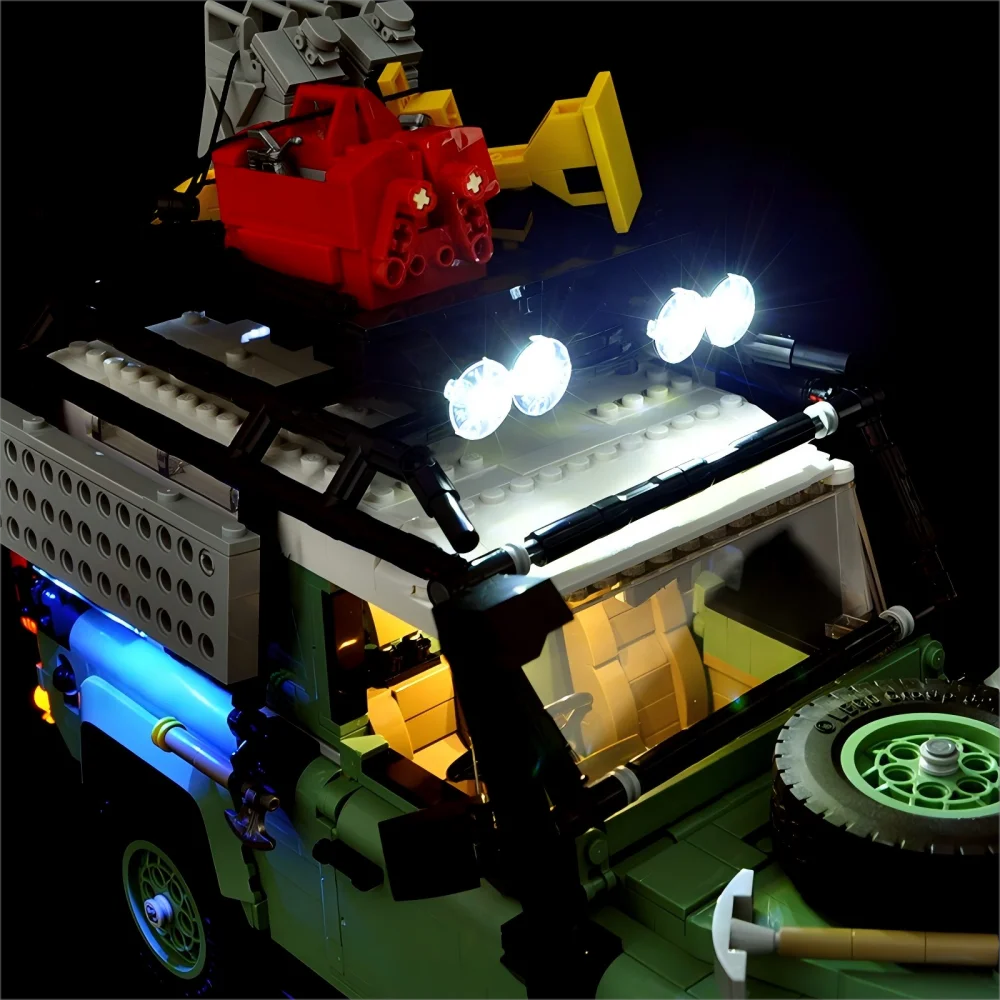 LYBMTWF LED Lights Kit Compatible with Lego 10317 Off-road Vehicle Building Blocks Model (NOT Include The Model Bricks) view 3