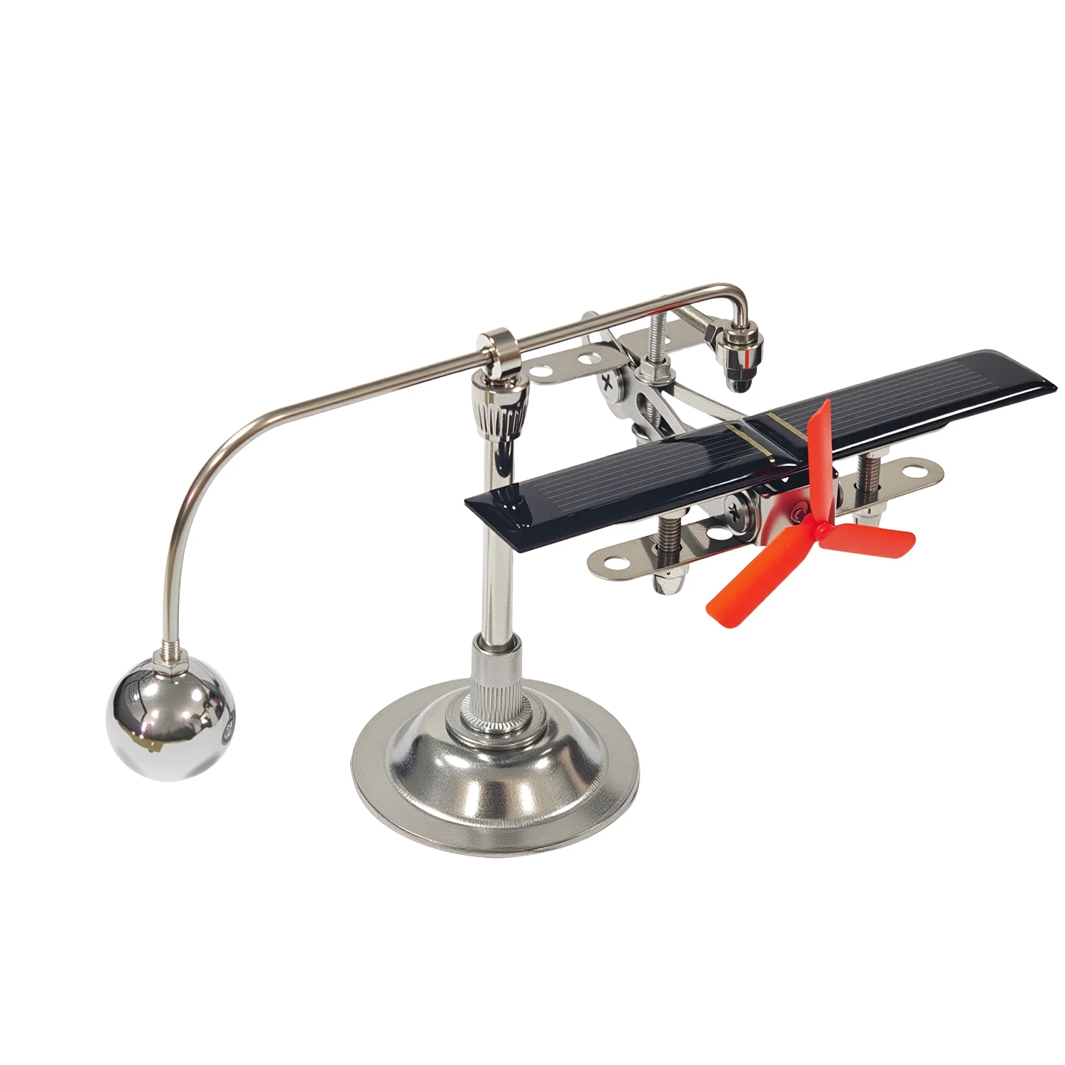 

Solar powered Airplane Car Ornaments Gravity balanced Rotating Airplane Model Creative Craft Car Solar powered Ornaments