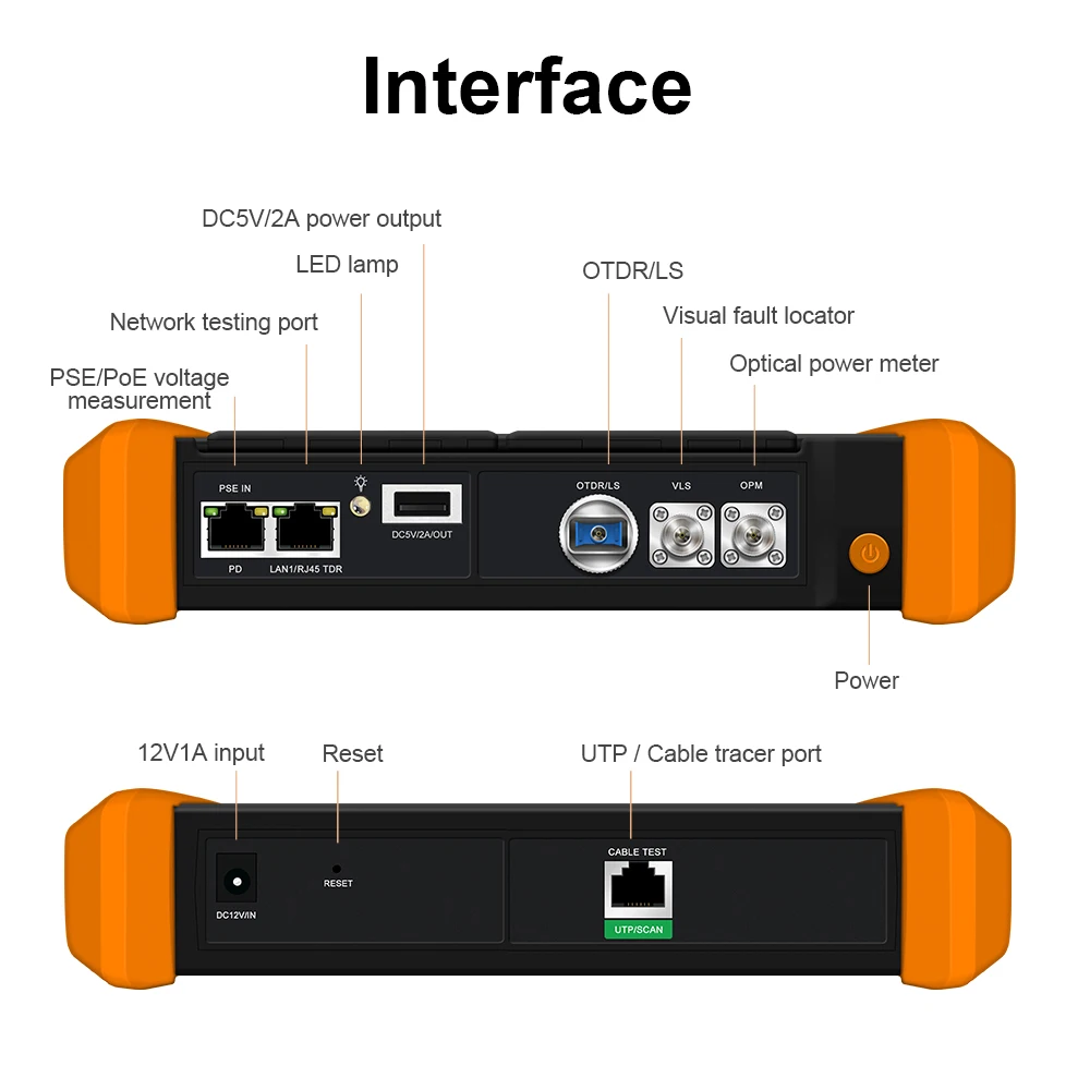 Fiber Optic OTDR Tester 5.4