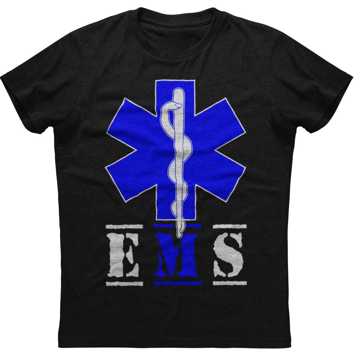 Star of Life EMS Medical Paramedic T-Shirt 100% Cotton O-Neck Short Sleeve Summer Casual Mens T-shirt Size S-3XL