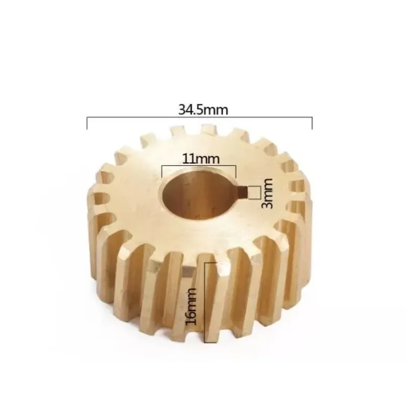 

Turret Milling Machine Part B08 Feed Copper The Mill Worm Gear