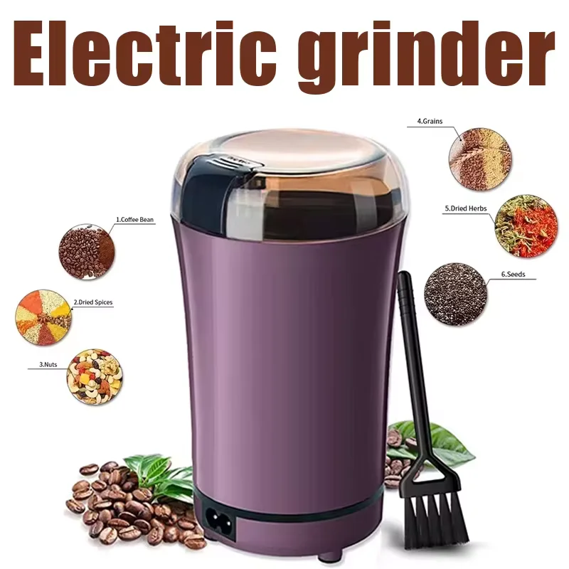 Molinillo para el hogar, máquina para hacer polvo pequeño, molinillo ultrafino, trituradora eléctrica, granos, café, polvo, herramienta mágica de molienda