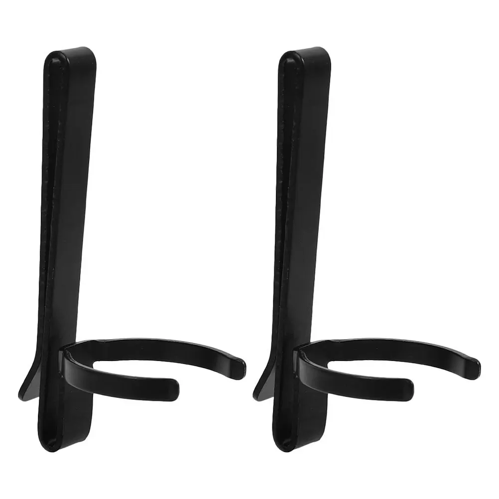 

2Pcs Flashlight Clip Metal Pen Light Clip Adjustable Flashlight Holder for Camping Hiking Night Fishing Outdoor Use