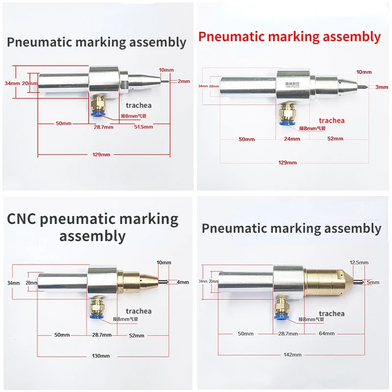 Grawerka CNC CNC i inny sprzęt zmodyfikowany pneumatyczny grawerowanie znakowanie punkt wykrawania