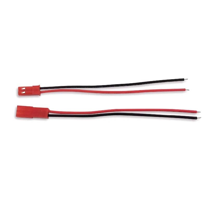 10 Pairs 100mm 150mm 2 Pin JST Plug Connector Male+Female Plug Connector Cable Wire for RC Toys Battery LED Lamp